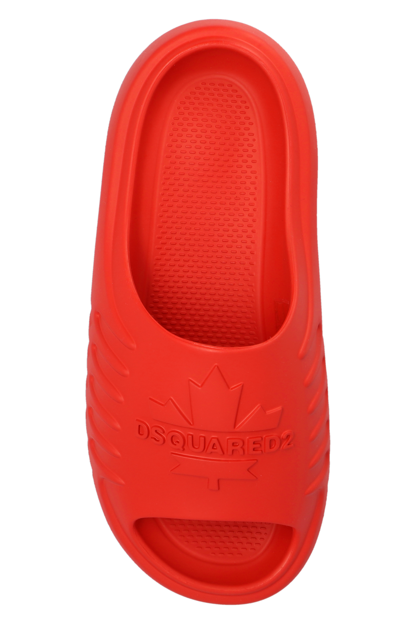 【送料&関税込】Dsquared2 dumbo Slides DSQUARED2 logo-embossed Slides | Black | FARFETCH OM